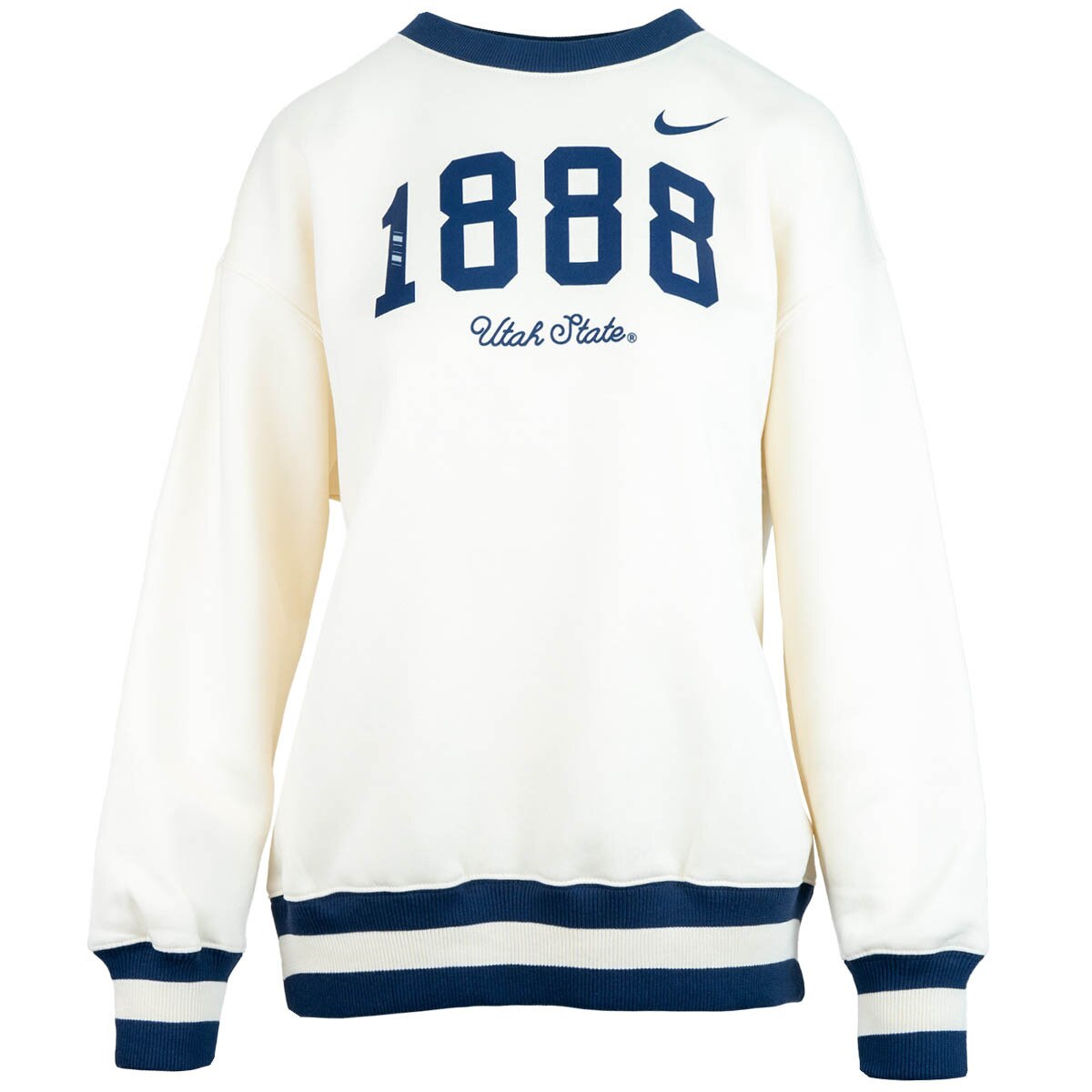 Women's nike 1888 phoenix natural crew sweatshirt